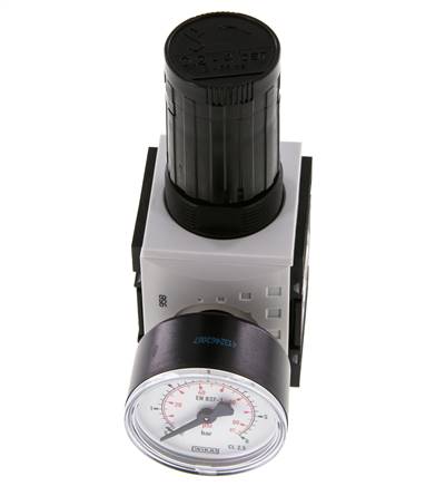 Precisie Drukregelaar G1/4'' 2000l/min 0.2-4.0bar/3-58psi PA Futura 1