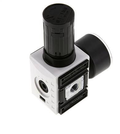 Precisie Drukregelaar G1/4'' 2000l/min 0.1-1.0bar/1-14psi PA Futura 1