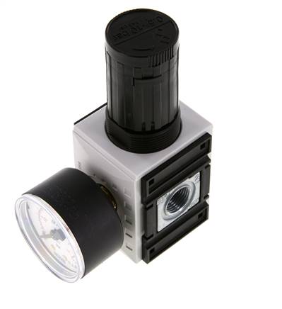 Precisie Drukregelaar G3/8'' 2500l/min 0.5-10.0bar/7-145psi PA Futura 1