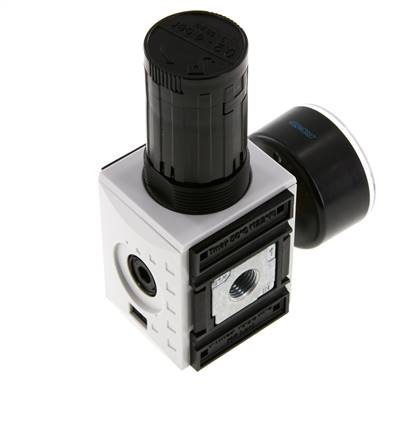 Precisie Drukregelaar G1/4'' 2000l/min 0.2-4.0bar/3-58psi PA Futura 1