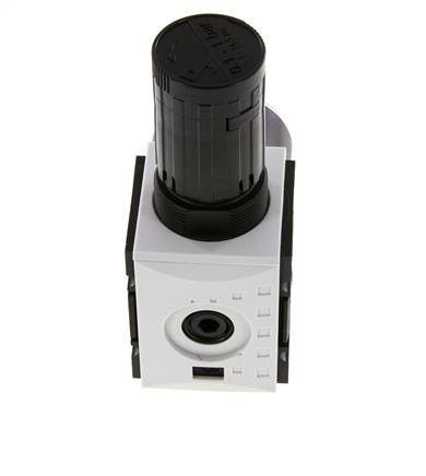 Precisie Drukregelaar G1/4'' 2000l/min 0.1-1.0bar/1-14psi PA Futura 1