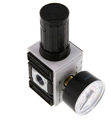 Precisie Drukregelaar G3/8'' 2500l/min 0.5-8.0bar/7-116psi PA Futura 1