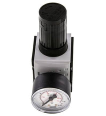 Precisie Drukregelaar G1/4'' 2000l/min 0.5-10.0bar/7-145psi PA Futura 1