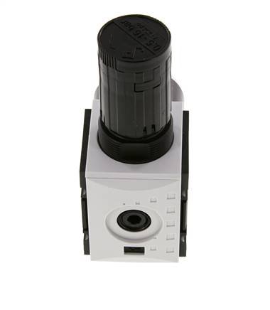 Precisie Drukregelaar G1/4'' 2000l/min 0.5-16.0bar/7-232psi PA Futura 1