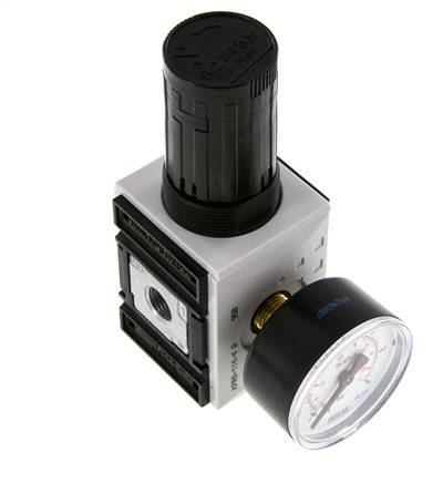 Precisie Drukregelaar G1/4'' 2000l/min 0.2-4.0bar/3-58psi PA Futura 1