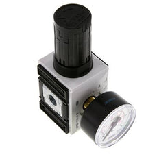 Precisie Drukregelaar G1/4'' 2000l/min 0.2-4.0bar/3-58psi PA Futura 1