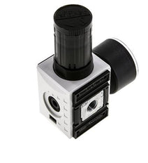 Precisie Drukregelaar G1/4'' 2000l/min 0.5-10.0bar/7-145psi PA Futura 1