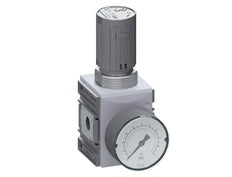 Precisie Drukregelaar G1/4'' 2000l/min 0.1-2.0bar/1-29psi PA Veiligheid Futura 1