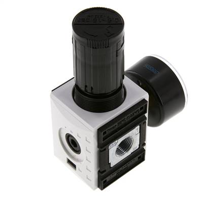 Precisie Drukregelaar G3/8'' 2500l/min 0.5-16.0bar/7-232psi PA Futura 1