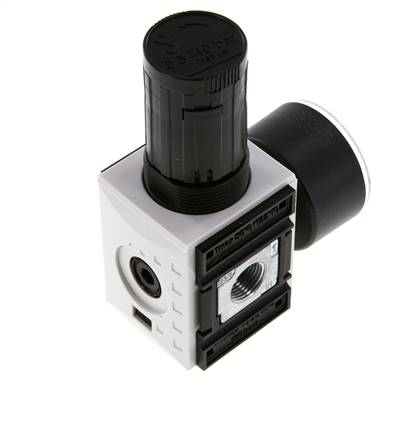 Precisie Drukregelaar G3/8'' 2500l/min 0.5-10.0bar/7-145psi PA Futura 1