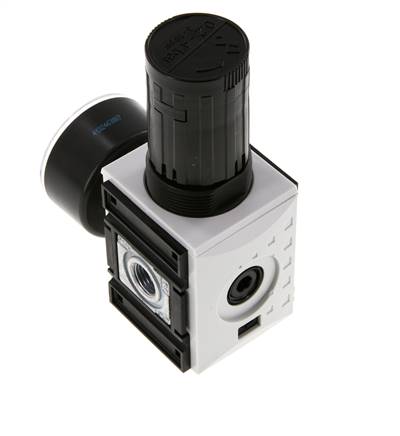 Precisie Drukregelaar G1/4'' 2000l/min 0.2-4.0bar/3-58psi PA Futura 1