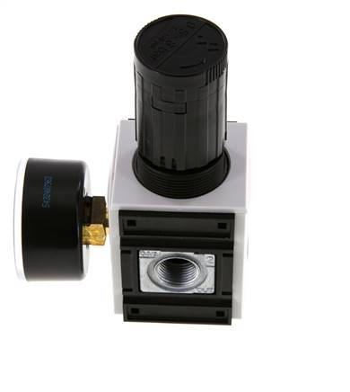 Precisie Drukregelaar G3/8'' 2500l/min 0.5-8.0bar/7-116psi PA Futura 1