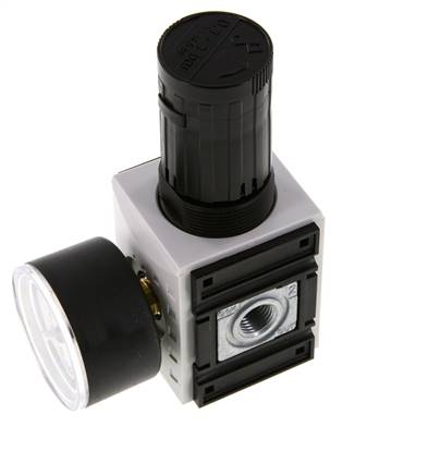 Drukregelaar G1/4'' 2000l/min 0.1-1.0bar/1-14psi PA Futura 1