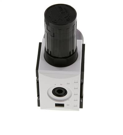 Drukregelaar G1/4'' 2000l/min 0.1-2.0bar/1-29psi PA Futura 1