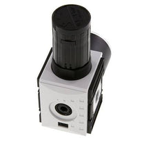 Drukregelaar G1/4'' 2000l/min 0.1-1.0bar/1-14psi PA Futura 1