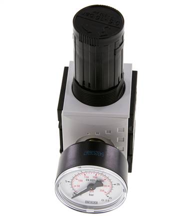 Drukregelaar G1/4'' 2000l/min 0.5-16.0bar/7-232psi PA Futura 1