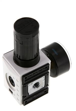 Drukregelaar G1/4'' 2000l/min 0.5-8.0bar/7-116psi PA Futura 1