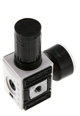 Drukregelaar G1/4'' 2000l/min 0.5-8.0bar/7-116psi PA Futura 1