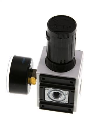 Drukregelaar G1/4'' 2000l/min 0.5-8.0bar/7-116psi PA Futura 1