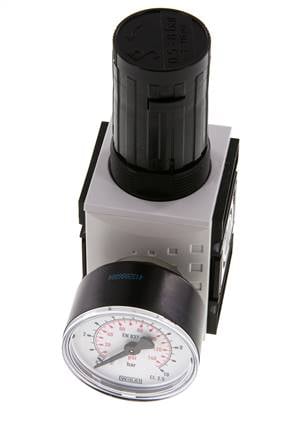 Drukregelaar G1/4'' 2000l/min 0.5-8.0bar/7-116psi PA Futura 1
