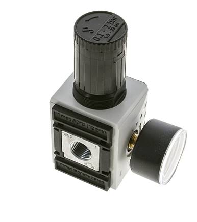 Precisiedrukregelaar voor spruitstukassemblage G1/2''&3/8'' 5200l/min 0.1-2.0bar/1-29psi PA Futura 2