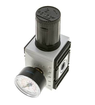 Precisiedrukregelaar voor spruitstukassemblage G3/8'' 4500l/min 0.5-8.0bar/7-116psi PA Futura 2