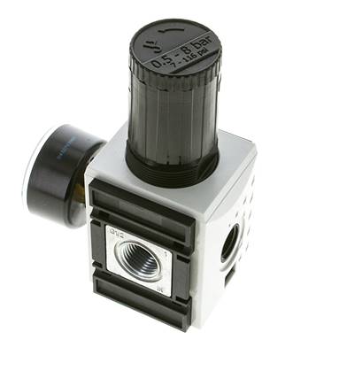 Precisiedrukregelaar voor spruitstukassemblage G1/2''&3/8'' 5200l/min 0.5-8.0bar/7-116psi PA Futura 2