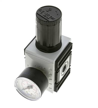Precisie Drukregelaar voor Manifold Assemblage G3/8'' 4500l/min 0.5-10.0bar/7-145psi PA Futura 2