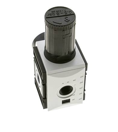 Precisiedrukregelaar voor spruitstukassemblage G3/8'' 4500l/min 0.5-8.0bar/7-116psi PA Futura 2