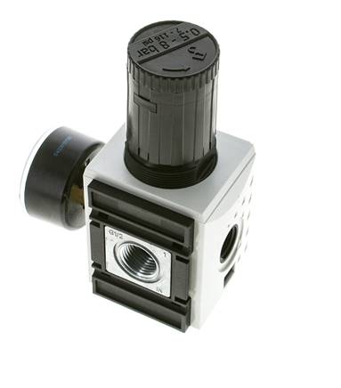 Drukregelaar voor Verdeelblok G1/2'' en 3/8'' 5200l/min 0,5-8,0bar/7-116psi Futura 2