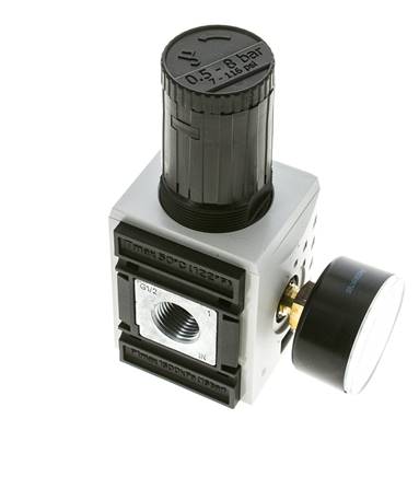 Drukregelaar voor Verdeelblok G1/2'' en 3/8'' 5200l/min 0,5-8,0bar/7-116psi Futura 2