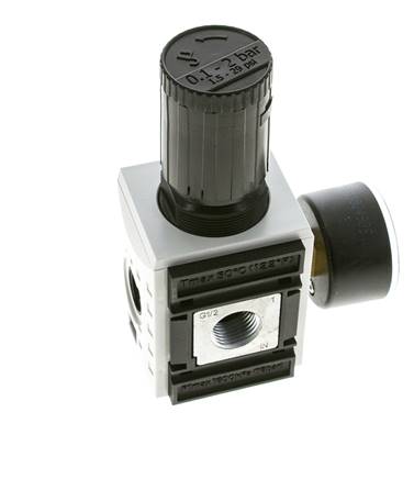 Drukregelaar voor Manifold Assemblage G1/2''&3/8'' 5200l/min 0.1-2.0bar/1-29psi PA Futura 2