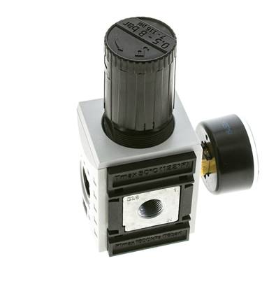 Drukregelaar voor Manifold Assemblage G3/8'' 4500l/min 0.5-8.0bar/7-116psi PA Futura 2