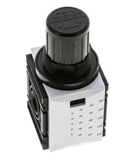 Drukregelaar voor Manifold Assemblage G1/4'' 1000l/min 0.5-8.0bar/7-116psi PA Futura 0