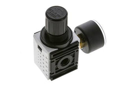 Drukregelaar voor Manifold Assemblage G1/4'' 1000l/min 0.5-8.0bar/7-116psi PA 40 mm Manometer Futura 0