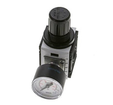 Drukregelaar voor Verdeelblok G1/4'' 1000l/min 0,5-10,0bar/7-145psi 40 mm Manometer Futura 0