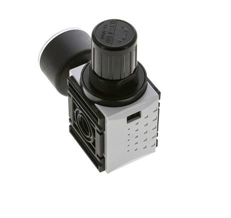 Drukregelaar voor Manifold Assemblage G1/4'' 1000l/min 0.2-4.0bar/3-58psi PA 40 mm Manometer Futura 0