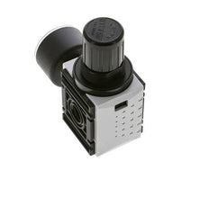 Drukregelaar voor Manifold Assemblage G1/4'' 1000l/min 0.2-4.0bar/3-58psi PA 40 mm Manometer Futura 0