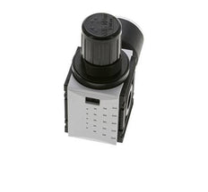 Drukregelaar voor Verdeelblok G1/4'' 1000l/min 0,5-10,0bar/7-145psi 40 mm Manometer Futura 0