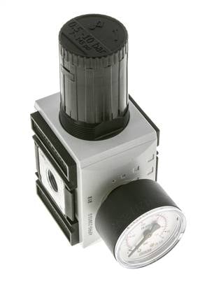 Precisie Drukregelaar G3/8'' 4500l/min 0.5-10.0bar/7-145psi PA Futura 2