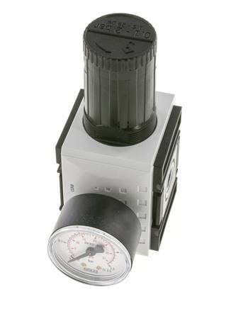 Precisie Drukregelaar G3/8'' 4500l/min 0.1-2.0bar/1-29psi PA Futura 2