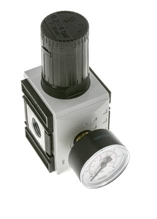 Nauwkeurige Drukregelaar G1/2'' 5200l/min 0.2-4.0bar/3-58psi PA Futura 2