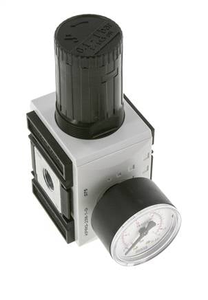 Precisie Drukregelaar G3/8'' 4500l/min 0.1-1.0bar/1-14psi PA Futura 2