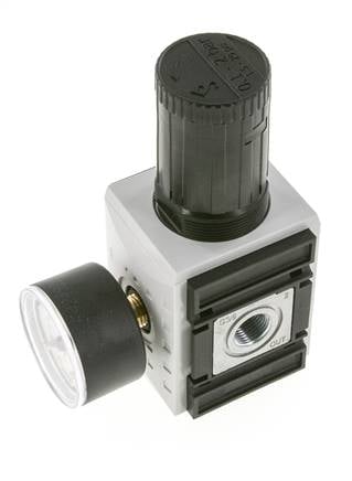 Precisie Drukregelaar G3/8'' 4500l/min 0.1-2.0bar/1-29psi PA Futura 2