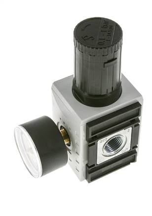 Nauwkeurige Drukregelaar G1/2'' 5200l/min 0.1-1.0bar/1-14psi PA Futura 2