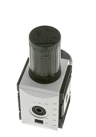 Precisie Drukregelaar G3/8'' 4500l/min 0.5-16.0bar/7-232psi PA Futura 2