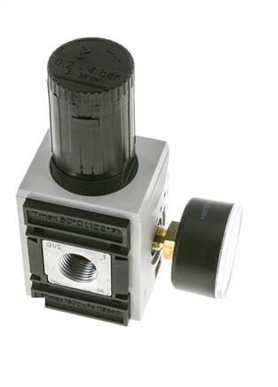 Nauwkeurige Drukregelaar G1/2'' 5200l/min 0.2-4.0bar/3-58psi PA Futura 2
