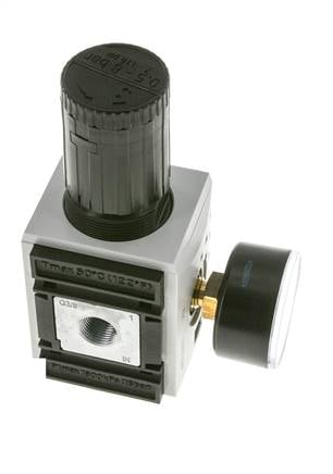 Precisie Drukregelaar G3/8'' 4500l/min 0.5-8.0bar/7-116psi PA Futura 2