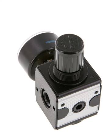 Precisie Drukregelaar G1/4'' 2100l/min 0.2-6.0bar/3-87psi Zinkspuitgiet Multifix 1