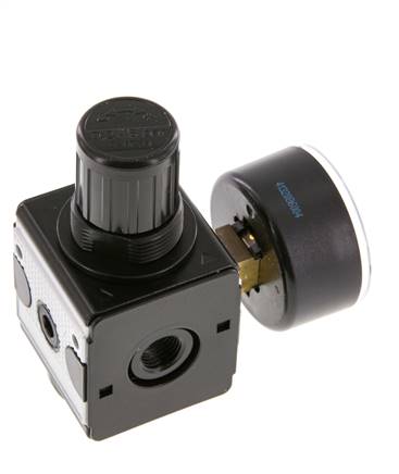 Precisie Drukregelaar G1/4'' 2100l/min 0.2-6.0bar/3-87psi Zinkspuitgiet Multifix 1